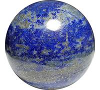 DENMOUS Lapis Lazuli Sphere Crystal Healing Natural Reiki Carved Stone (196 Gram)-DNM01