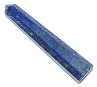 DENMOUS Massage Wand Lapis Lazuli Size: 3-3.5 Inch Wt.70-80 Grams Crystal Obelisk Healing Tower Reiki Spiritual Stone-B07XP1YC-D1
