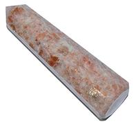 DENMOUS Massage Wand Sunstone 7.5-8.5 Cm Wt.40-50 Grams Crystal Obelisk Healing Tower Reiki Spiritual Stone-B07XNXH425