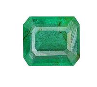 DENMOUS Natural Aaa++ Quality Green Loose 5.25 Ratti Gemstone Natural Certified Zambian Emerald/Panna Stone For Men And Women (Lab Approved)-DNM01