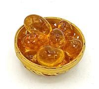 DENMOUS Natural Amethyst Brazilian Black Tourmaline Citrine Rose Quartz Green Jade Selenite Tiger Eye Sodalite Sunstone Golden Pyrite Healing Crystal Reiki Stones Tumble Gemstones-B09XF8T741