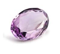 DENMOUS Natural Amethyst Stone 4.42 Carat 5.25 Ratti Original Certified Natural Katela Gemstone For Men And Women (Ggtl Lab Certified)-B0CK5V9NR1