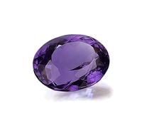DENMOUS Natural Amethyst Stone 9.25 Ratti / 8.25 Carat Lab-Certified Earth Mind Natural Katela/Kathela Rashi Ratna Loose Gemstone For Men & Women-B09DZ2XPDN