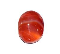 DENMOUS Natural And Original 12.00 Carat Red Hakik/Onyx Loose Gemstone With Lab Certified For Men And Women-B0CLVP9R-DNM