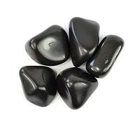 DENMOUS Natural Black Agate Tumble Stone Raw Rough Stones For Reiki Healing And Crystal Healing Tumbled Stone (Color : Black)-B097SV3R25