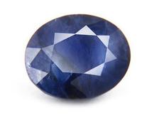 DENMOUS Natural Blue Sapphire 4.25 Carat Certified Blue Sapphire Loose Gemstone Neelam Stone For Men And Women Lab - Certified-B0DFQGCF96-DNM