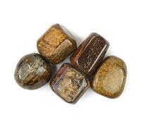 DENMOUS Natural Bronzite Tumble Stone Raw Rough Stones For Reiki Healing And Crystal Healing Tumbled Stone (Color : Brown)-B097ST1H41