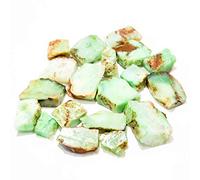 DENMOUS Natural Citrine Carnelian Green Aventurine Rose Quartz Fluorite Tiger Eye Lapis Amethyst Black Tourmaline Negativity Rough Healing Crystal Gemstones (Crysoprase)-B08QJ95C-1D