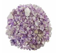 DENMOUS ® Natural Crystal Point Cluster Tumble Stone Crystal Raw Gemstone Stone Home Decoration As Gift Purple Amethyst Point Tumbled Pebble Stones For Reiki Healing-B08LNLX5R1