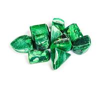 DENMOUS Natural Energised Malachite Tumble Stone - Green 7 Pc-B08LMX94-1D