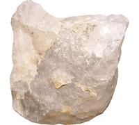 DENMOUS Natural Energized Clear Quartz Healing Crystal Raw/Rough Stone (131 Gram)-DNM01