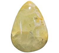 DENMOUS Natural Energized Prehnite Healing Crystal Gemstone Cabochon For Ring (19.2 Carat)-B07S4BL200