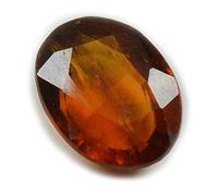 DENMOUS Natural Gomed Stone 3.50 Carat Certified Hessonite Garnet A1+ Quality Gemstone-DN01B0C7N5P3