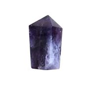 DENMOUS Natural Healing Amethyst Gemstone Tower Stone For Spirituality And Peace, Freeform Self-Standing Crystal Decor (60G) 9Z898L-DNM01