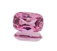 DENMOUS Natural Pink Topaz Gemstone 2.25 Ratti 1.50 Carat Excellent Cushion Cut Ggtl Lab Certified Loose GemstoneBN6JSL-DNM01