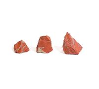 DENMOUS Natural Red Jasper Rough Raw Stone | Natural Red Jasper Stone Increase Emotional Stamina, Self Confidence, Self-Trust & Emotional Protection (Medium 250 Gms)-B09Y38KTDNM