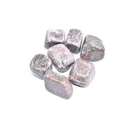 DENMOUS Natural Rhodonite Tumbled Set Of 7 Stone Chakra & Reiki Healing Manifestation Stone Meditation Crystal Pocket Stone-DNM01