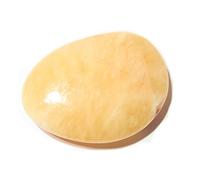 DENMOUS Natural Yellow Calcite Tumbled Set Of 5 Stone Chakra & Reiki Healing Manifestation Stone Meditation Crystal Pocket Stone-B07CH37LDNM