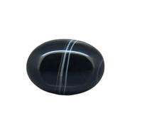 DENMOUS Original Certified Jeweltique! Awesome Black Aqeeq Stone A1 Quality Sulemani Hakik Gemstone 6 Carat 6.60 Ratti Original Lab Certified Haqiq Ratan काला अकीक पत्थर For Ring Purpose-B0CW1V55-M1