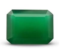 DENMOUS Parakash Gems Bhagya Ratan Real 5 To 7 Carats Green Onyx Stone Ractangle Shape Lab Certified Substitute Of Emerald Natural Loose Gemstone-B0BZHMD1-DNM
