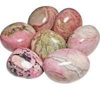 DENMOUS Pink Rhodochrosite Healing Crystal Natural Energized Chakra Reiki Tumble Stone (60 To 70 Gram)-B08CNFX8-01