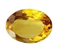 DENMOUS Shivay Astro Citrine Chakra Healing Stones Crystal Tumble Stone Thailand Orginated Natural Yellow Rashi For Wealth, Prosperity, Money, Success, Manifestation, Loose Cut Gemstone-B0DBVHWZ1