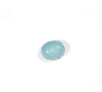 DENMOUS Sky Blue Onyx Carved Ovals Gemstone 4.4Ct Ring Size For Locket Rectify Astrological Dosha Of Planet Saturn In The 6Th, 8Th Or 12Th House Of Horoscope-B08B8SMY-2541