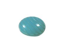 DENMOUS Sky Blue Onyx Carved Ovals Gemstone Ring Size For Locket Rectify Astrological Dosha Of Planet Saturn In The 6Th, 8Th Or 12Th House Of Horoscope-B089ZYN2-M1