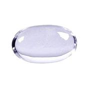 DENMOUS Spark Giving Sphatik Lingam Spatik 52.0Cts No Glass Like Others For Pooja Siva Linga Sadashiva Quartz Natural Blessing-B09CMPS21