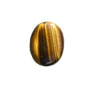 DENMOUS Tiger Eye Stone 11.25 Ratti / 10.40 Carat Natural Earth Mined Aa+ Quality Lab-Certified Tiger Eye/Tiger Stone/Tiger'S Eye Chitti Loose Gemstone-B0BVKJJMDNM