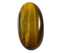 DENMOUS Tiger Eye Stone 9.25 Ratti / 8.00 Carat Natural Earth Mined Deluxe Quality Lab-Certified Tiger Eye/Tiger Stone/Tiger'S Eye Chitti Loose Gemstone-B0C1P1HD-AMZ