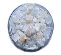 DENMOUS Tumble - Selenite 3 Pieces Natural Chakra Balancing Crystal Healing Stone-B07QYSDC41