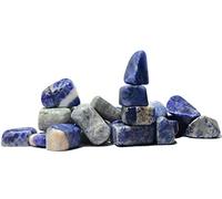 DENMOUS Tumble - Sodalite 4 Pieces Natural Chakra Balancing Crystal Healing Stone-B07QXS9BDN