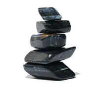 DENMOUS Tumbled/Tumble Blue Tiger Eye 5 Pieces Natural Healing Crystal Chakra Balancing Vastu Stone-B07R2JL3DN