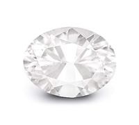 DENMOUS Zircon Stone Original Certified 12.25 Ratti Oval Cut Zircon Stone A++ Quality For Astrology Benefits.-B0BC5WJSDNM