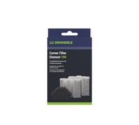 Dennerle 5662 Cartridge for Nano Corner Filter XXL Pack of 2 - 2 x Filter Element Including 1 Filter Sponge