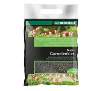 Dennerle Nano Gravel 2 Kg for Shrimps Aquarium Substrate Black Brown
