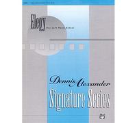 Dennis Alexander-Elegy (for left hand alone)-Piano