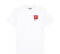 Dennis Bergkamp Arsenal Icon Frame Men's T-Shirt - White / 2XL