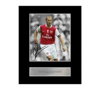 Dennis Bergkamp Print Signed Mounted Photo Display #01