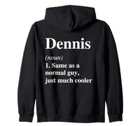 Dennis Definition Name Cool Funny Personalized Birthday Zip Hoodie