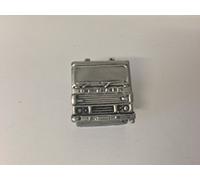 Dennis Fire Engine circa 1990 (Front) 3D pin badge car pewter effect pin badge ref62A