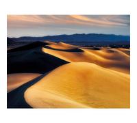 Dennis Frates Death Valley First Light Framed Canvas Print Brown/blue (60Cm X 80Cm)