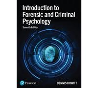 Dennis Howitt - Introduction to Forensic and Criminal Psychology - Pap - H245z