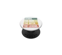 Dennis Man Myth The Legend Retro Funny Best Name Dennis PopSockets Adhesive PopGrip