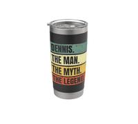 Dennis Man Myth The Legend Retro Funny Best Name Dennis Stainless Steel Insulated Tumbler