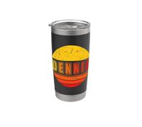 Dennis Name Vintage Sunset Retro Style for Dennis Stainless Steel Insulated Tumbler