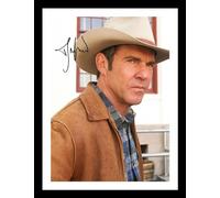 Dennis Quaid Autographed Signed And Framed Photo