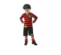 Dennis The Menace Beano Boy's World Book Day Fancy Dress Costume & Mask Age 5-6