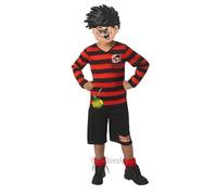 Dennis the Menace Boys Fancy Dress World Book Day Beano Kids Costume Age 5-6